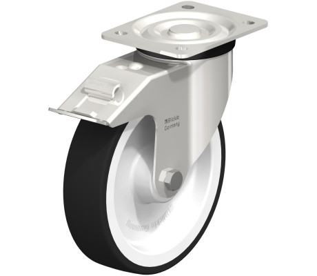 BÁNH XE BLICKLE CỔ XOAY CÓ KHOÁ LX-POTH 200XR-FI